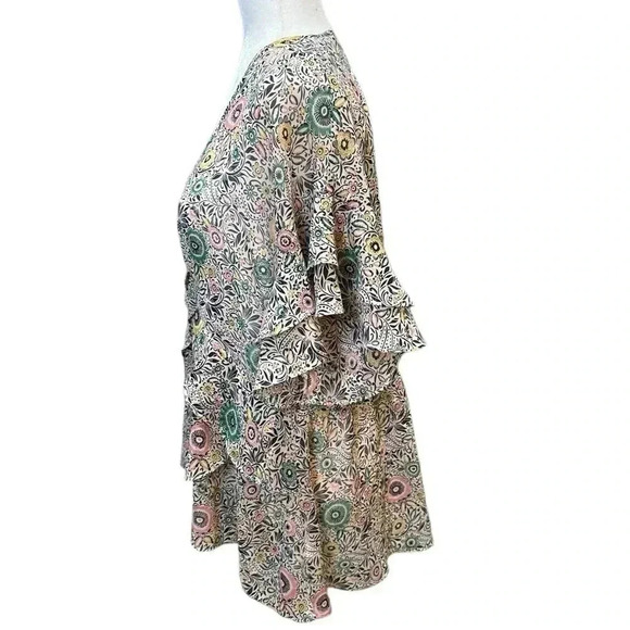 CAbi Poet Blouse Sheer Top Size Medium - Picture 4 of 6